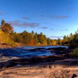 Banks of the Menominee River